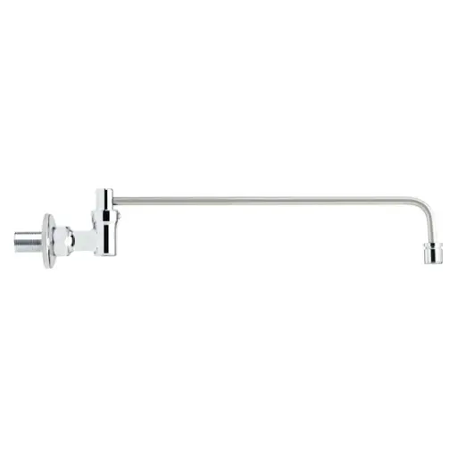 [13-222L] Krowne Splash Mount 12" Swing Spout Wok Faucet, Single Hole