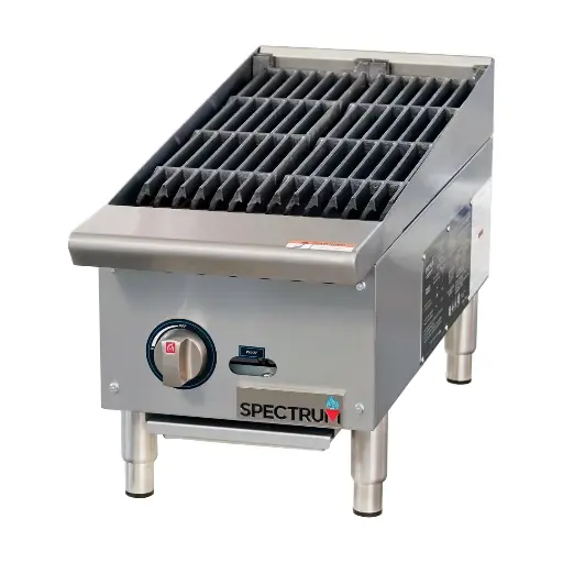 [NGCB-12R] Spectrum Gas Radiant Charbroiler, 12" Wide, Natural / LP